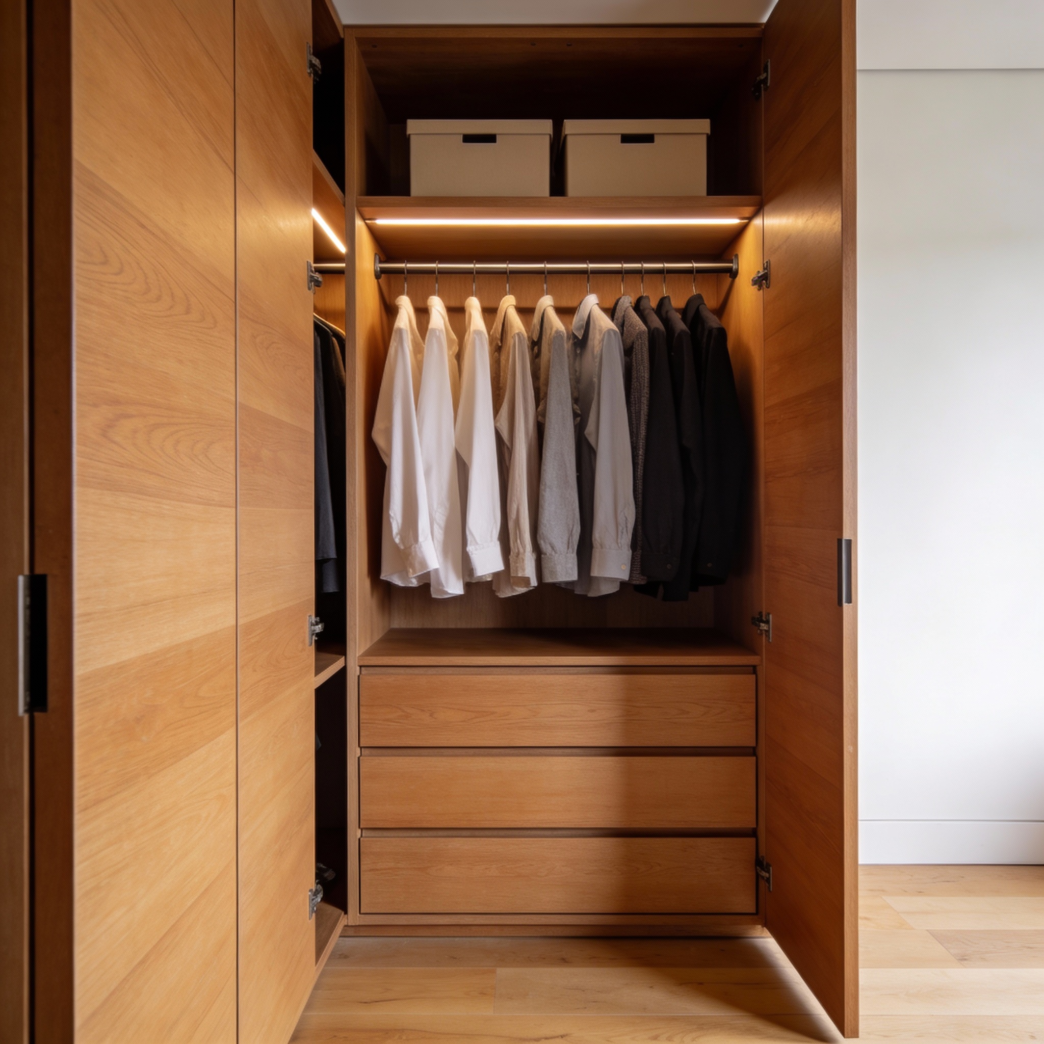 Classic built-in wardrobe
